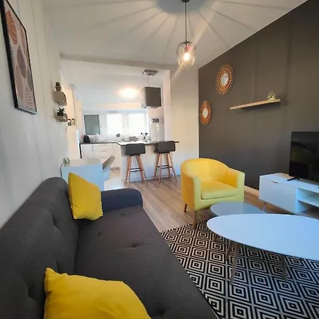 Joli T2 Scandi Apartment Riom